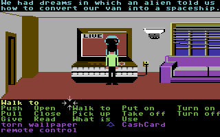 Zak McKracken and the Alien Mindbenders screenshot 5 for Commodore 64